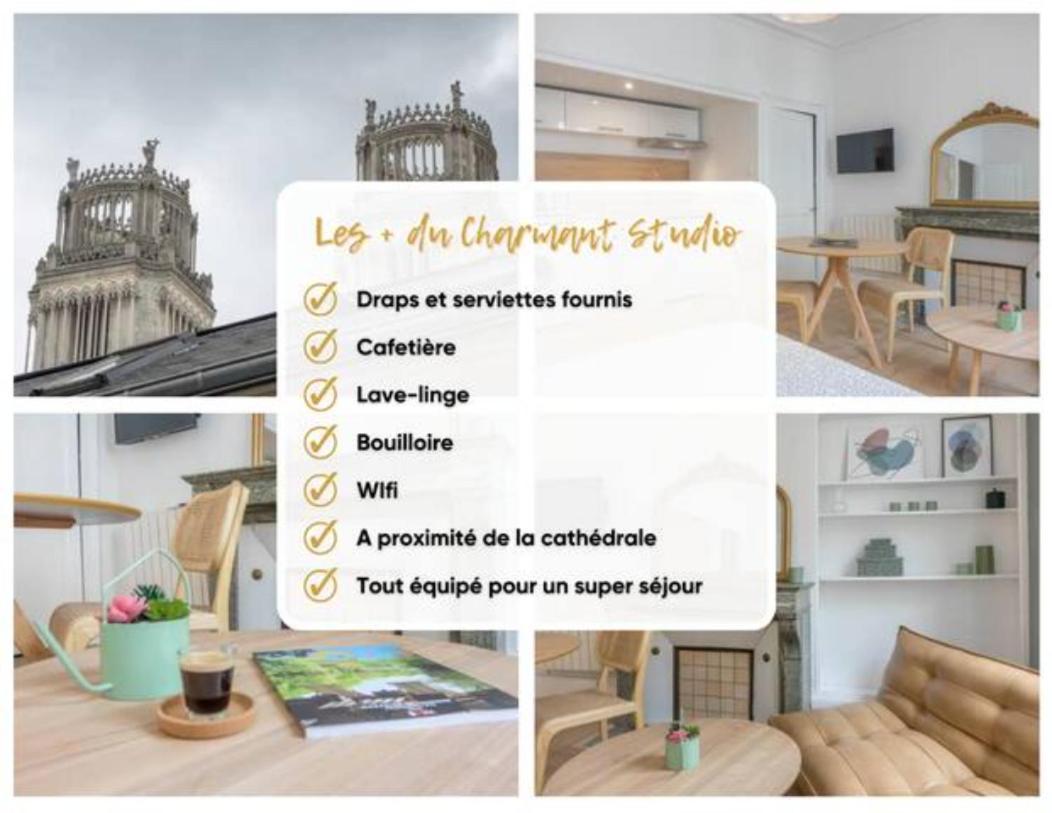 Charmant Studio Vue Cathedrale Quartier Historique Διαμέρισμα Ορλεάνη Εξωτερικό φωτογραφία